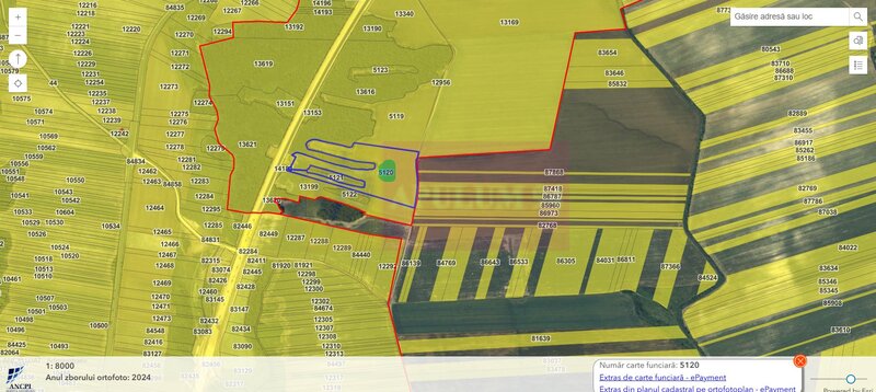 6,26 ha langa DEx12 Pitesti | 2,95 €/mp | acces DJ Pitesti–Craiova